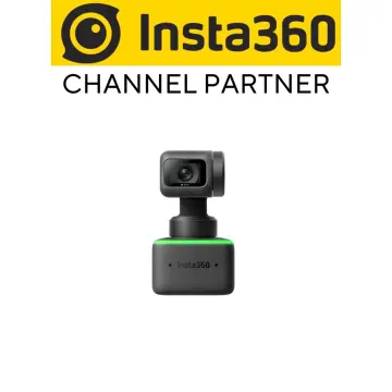  Insta360 Link - PTZ 4K Webcam with 1/2 Sensor, AI Tracking,  Gesture Control, HDR, Noise-Canceling Microphones, Specialized Modes,  Webcam for Laptop, Video Camera for Video Calls, Live Streaming :  Electronics