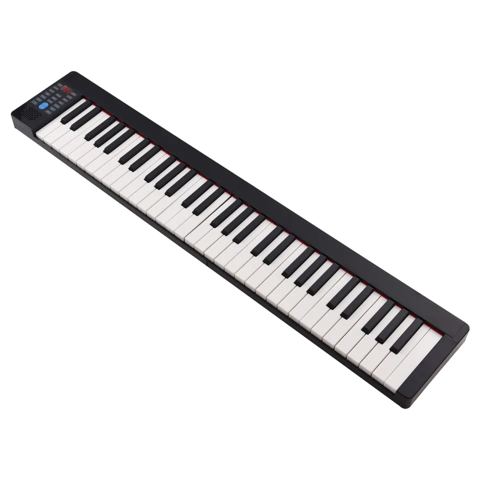 61 keys portable folding electronic piano