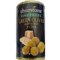 Thurstons Green Olives Stuffed with Tuna 300g (BBD 31/10/24)