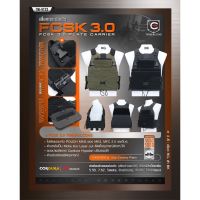 DC520 เสื้อเกราะปลดไว FCSK 3.0 Plate Carrier ( Twinfalcons ) [ TW-VT23 ]