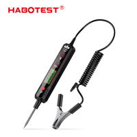 เครื่องตรวจจับแรงดันไฟฟ้าในรถยนต์ปากกา DC100V Auto Fault Maintenance Circuit Tester Digital Backlight Non-Contact Voltage Tester &amp; Flashlight