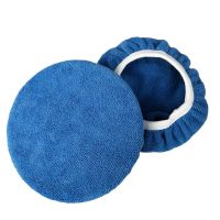 80 Hot Sale 2Pcs Pro Soft Microfiber Polisher Pad Cover for Car Paint Care Waxing Polishing