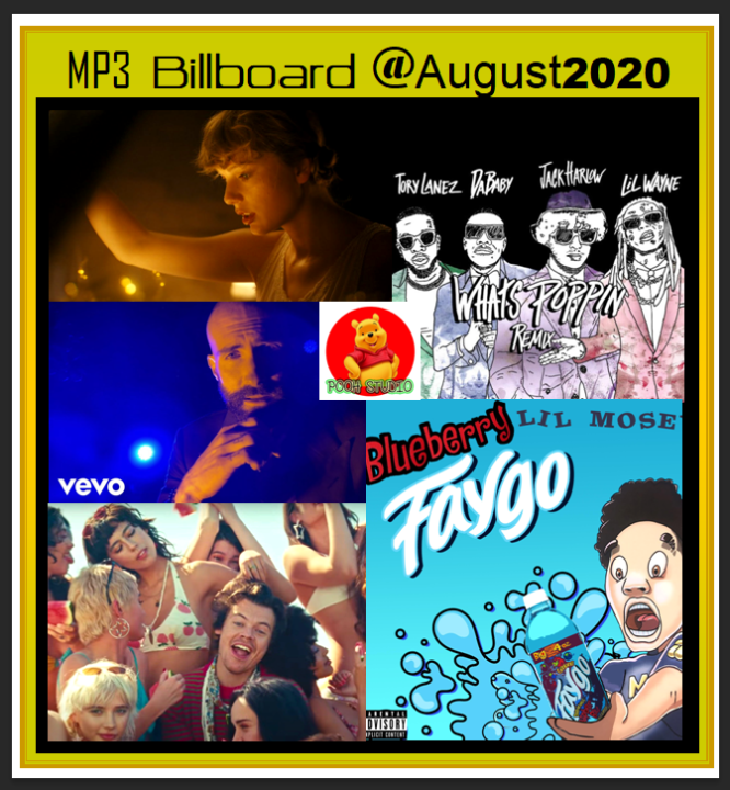 cd-mp3-สากลรวมฮิต-billboard-chart-top-100-august-2020-เพลงสากล-แผ่นซีดี-mp3