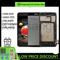 Kingsange หน้าจอ LCD IPS ของแท้สำหรับ LG K8 (2018) X210 LG K9แอลซีดีจอแสดงผลหน้าจอสัมผัสประกอบหน้าจอดิจิตอลประกอบกับกรอบสำหรับ K8 LG (2018)/K9 LG