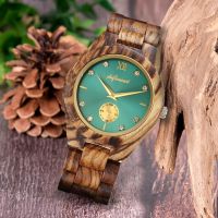 ZZOOI Wooden Watch For Women Free Shiping New Luxury Quartz Wristwatches Fashion Gif montre en bois femme Zebra Wood Watches Womens