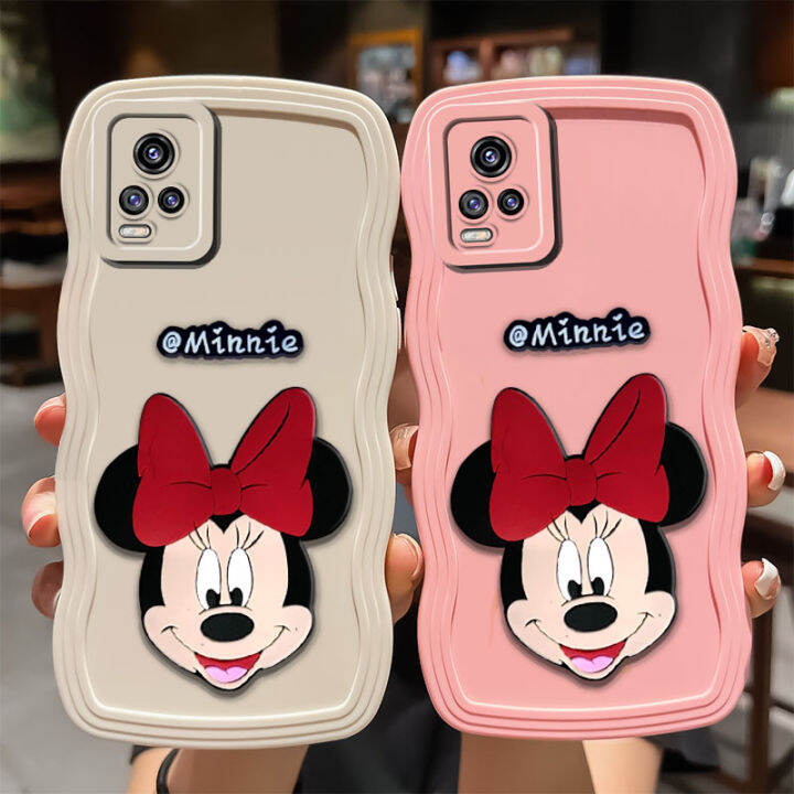 เคสสำหรับ-vivo-โทรศัพท์-jiefie-น่ารัก-minnie-v20โปร-v23e-s1โปร-s1-v9-v11i-v15-v23-v23โปร-v25โปรคลื่นขอบนุ่มปกป้องกล้อง-tpu-เคส-iphone