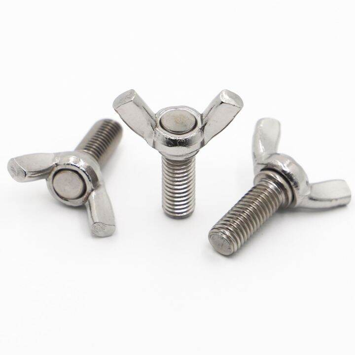 M3 M4 M5 M6 M8 M10 L 304 A2 70 Stainless Steel Butterfly Bolt Wing Bolt