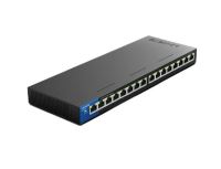 LINKSYS LGS116 16-Port Unmanaged Gigabit Switch เน็ตเวิร์คสวิตช์สำหรับธุรกิจ LGS116-AP