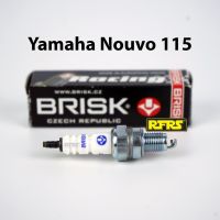 หัวเทียน BRISK COPPER RACING แกนทองแดง Yamaha Nouvo 115 (CY41RAN) รองรับทุกน้ำมัน