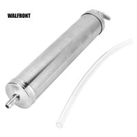 500cc Oil Fluid Extractor Aluminum Alloy Car Air Pump Filling Syringe Hand Syringe Pump Extractor Auto Ment Grease Gun