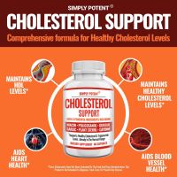 Simply potent Cholesterol Support, 60 Capsules