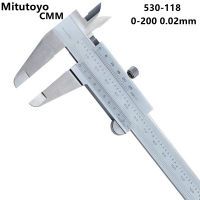 Mitutoyo CMM Calipers Vernier Caliper 0-150 0-200 0-300 Precision 0.02mm Micrometer Measuring Tools Card Gauge Stainless Steel