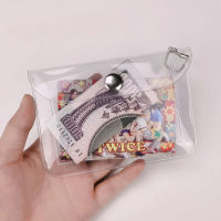 Fashion Transparent Waterproof Card Case Men Women Business Credit ID Card Holder Mini Wallet Coin Purse Bag Pouch