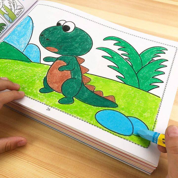 Kids Coloring Books Graffiti Picture Drawing Notebook Children