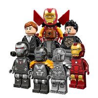 Compatible with LEGO Super Heroes series Iron Man War Machine Nick Pepper educational building block minifigure toys