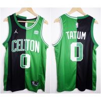 HITAM HIJAU Jersey BASKET NBA SPECIAL SPLIT CELTICS X TATUM 0 JAYSON Black Green TATUM