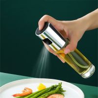 For kitchen Stainless Steel Olive Oil Sprayer Bottle Pump Oil Pot Leak-proof Grill BBQ Sprayer Oil Dispenser BBQ Cookware Tools