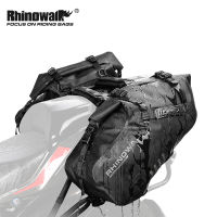 Rhinowalk รถจักรยานยนต์ด้านข้างกระเป๋า2ชิ้นกันน้ำกันฝุ่นทรายควบคุมอานกระเป๋า28L ขนาดใหญ่ความจุ Universal Back Seat กระเป๋ากระเป๋าเดินทางกระเป๋าเดินทางกลางแจ้งขี่2022ใหม่