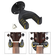 Guitar móc ổn định gỗ đặc cơ sở móc treo tường đàn guitar dễ dàng cài đặt