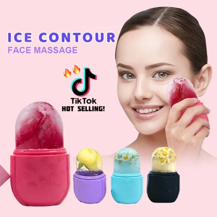 SPECIAL PROMO !!! Ice Massage Face Contour Cooling Capsule Beauty
