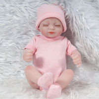 6inch 15cm Mini Reborns Doll Baby Girl Doll Full Body Silicone Realistic Newborn Baby Doll with Clothes Gift for Kids