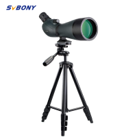 SVBONY SV19 Spotting Scopes,with Tripod,20-60x80mm,,HD,Porro Prism,High Power,Rubber Housing,IPX7 Waterproof Range Scope,FMC,Range Scope,for  Birding,Stargazing,