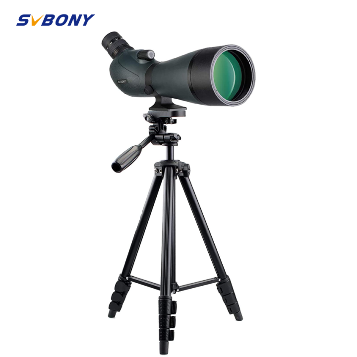 SVBONY SV19 Spotting Scopes with Tripod 2060x80mm HD Porro Prism