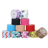 Cotton Elastic Muscle Tape Joints Pain Relief Kinesiology Self-adhesive Bandage Sticker Gym Fitness