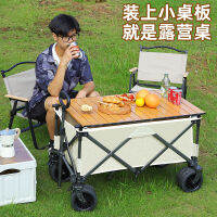 Spot parcel post[ Push up ] Camper Folding Internet Celebrity Stall Car Trolley Stall Outdoor Portable Camp Picnic Car