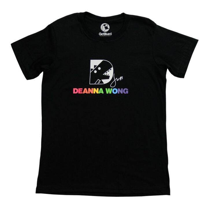 GetBlued Ateneo Deanna Wong Series Rainbow Black Unisex T-Shirt | Lazada PH