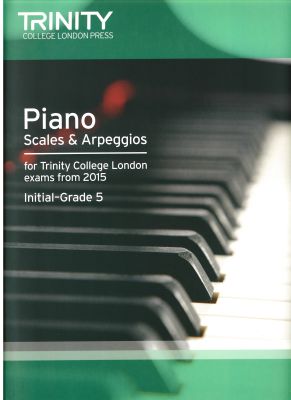 TRINITY-PIANO SCALES &amp; ARPEGGIOS from 2015 [2 Books, All Level]