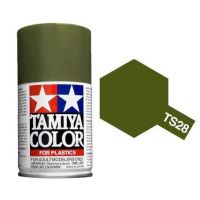 PAY_สีสเปรย์ Tamiya Spray Color สีสเปร์ยทามิย่า TS-28 OLIVE DRAB 100ML สีพ่นสเปรย์  สเปรย์พ่นสี