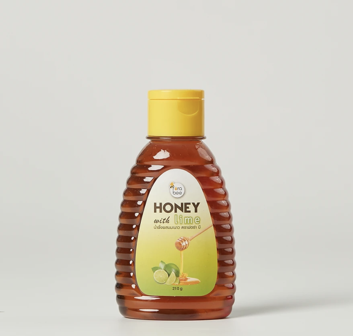0111น้ำผึ้งผสมมะนาว ตราฟอร่า บี ขนาด 210 กรัม (EXP 03/25) #น้ำผึ้งผสมมะนาว #น้ำผึ้ง #ความหวาน #กลมกล่อม #ไอ #เจ็บคอ #เครื่องดื่ม #แก้หวัด #ชุ่มคอ