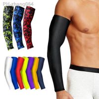 1Pcs Breathable Quick Dry UV Protection Running Arm Sleeves Basketball Elbow Pad Fitness Sports Cycling Arm Warmers Arm sleeve