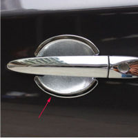 for Nissan Teana J32 2009-2013 Automobile Chrome Door Handle Bowl Covers Decoration Ring Trim Car Accessories 4PCS