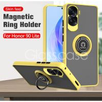 เคส Honor 90 Lite สำหรับ Honor 90 Lite 90 Lite Honor90 Honor90Lite 5G เคสเคสโทรศัพท์แหวนเคลือบกรอบกันกระแทกฝาหลังแข็งเพื่อการป้องกัน