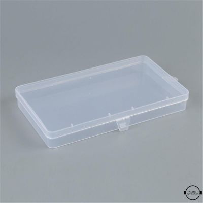 ALIFE Dust-proof Clear Plastic Case Storage Box Portable Decoration Stationery Box