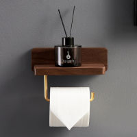 Toilet Roll Holder ss Wood Napkin Holder Tissue Toilet Paper Holders Home Wall-mounted Storage Rack Paper Towel Holder