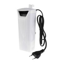 Waterfall Aquarium Turtle Fish Tank Oxygen Pump Built-In Low Water Level Filter