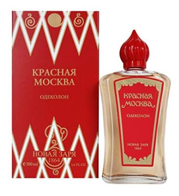 Novaya Zarya Moscou Rouge Eau De Cologne Vintage 80 ml. ( กล่องซีล )