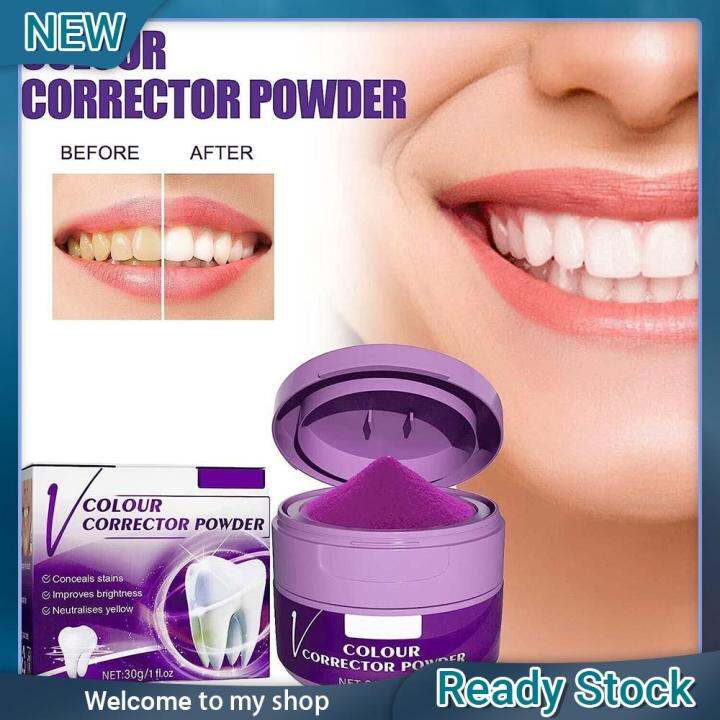 Smile V34 Colour Corrector Tooth Stain Removal Purple Color Teeth ...