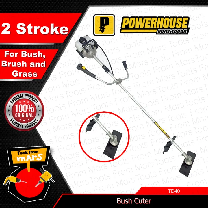 POWERHOUSE 2 Stroke Bush / Brush / Grass Cutter TD40 PHI •TOOLS FROM ...