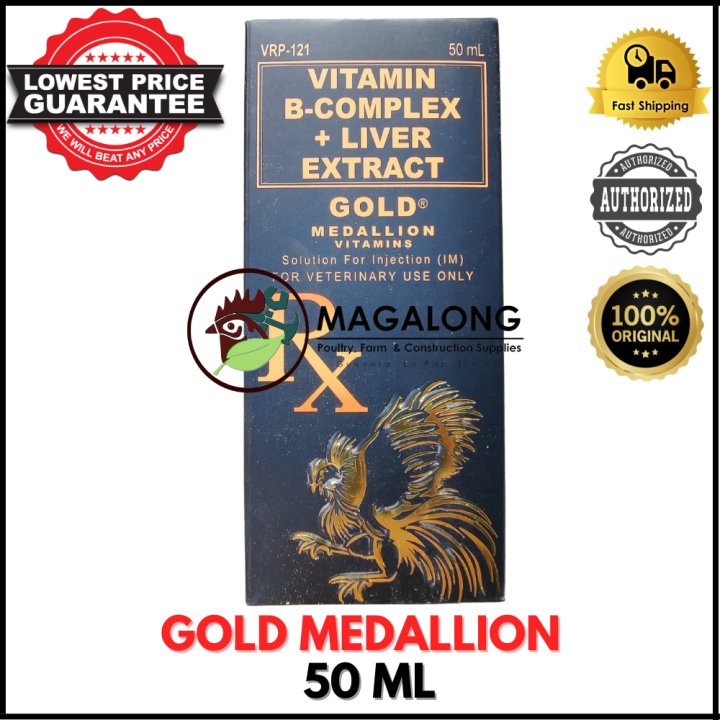 GOLD MEDALLION VITAMINS (VITAMIN + LIVER EXTRACT) 50ml