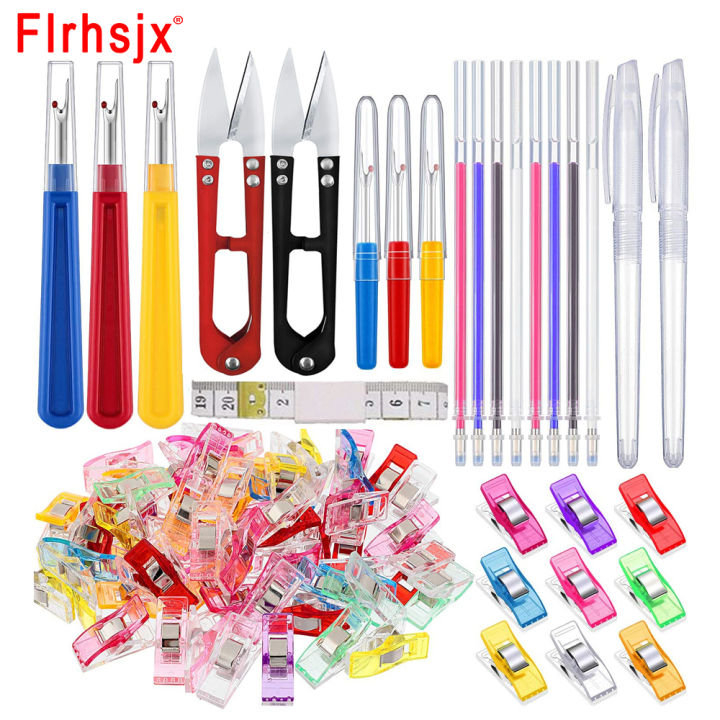 Heat Erasable Fabric Marking Pens with 4 Refills for Quilting, Sewing and  Dressmaking (4 Piece Set) : : Home & Kitchen