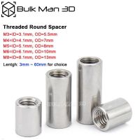 20pcs/Lot M3/M4/M5/M6/M8 Aluminium Threaded Round Spacers Flat Washer Bushing Gasket Spacer Sleeve Standoffs