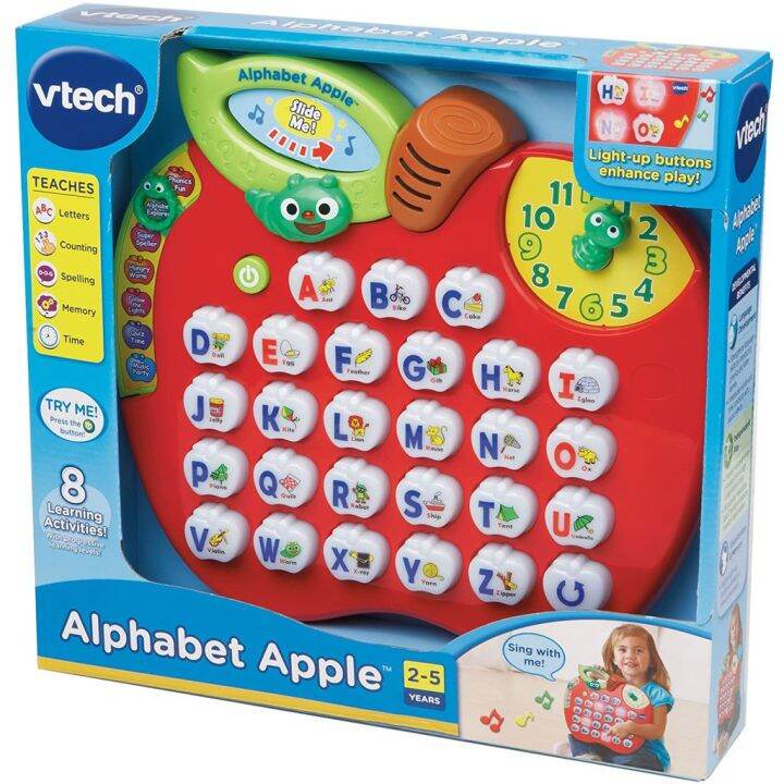 พร้อมส่ง-ของเล่น-vtech-light-up-alphabet-apple-เสริมพัฒนาการ-เด็ก-ทารก-ตัวอักษร-abc-ภาษาอังกฤษ