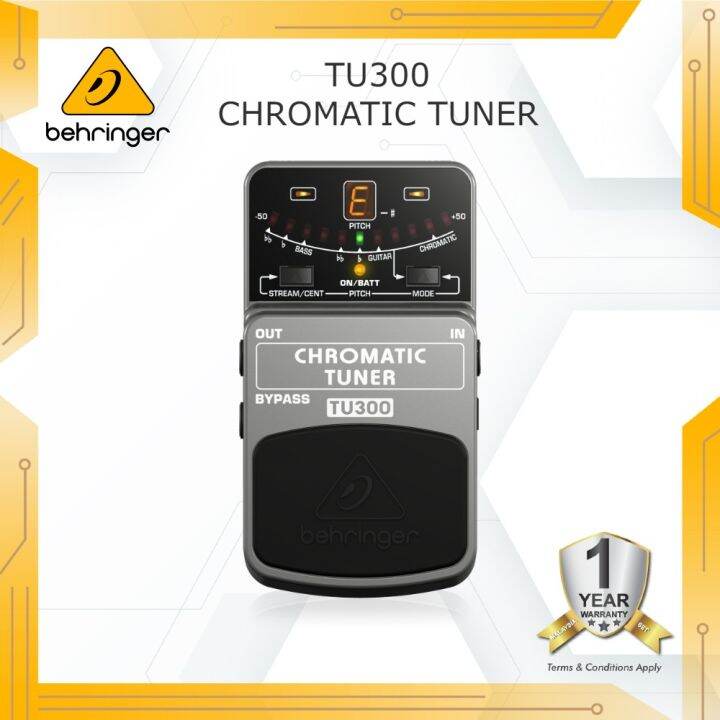 [100 AUTHENTIC] BEHRINGER TU300 Ultimate Guitar/Bass Tuner Lazada