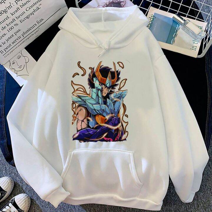 saint-seiya-hoodies-ผู้หญิงเสื้อผ้าสไตล์เกาหลีขนแกะวอร์มผู้หญิงฮาราจูกุดึง