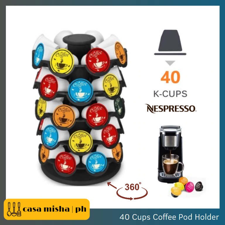 Keurig Keurig KCC-30 K Cup Carousel Coffee Pod Holder Storage Tower Rotating Organizer 