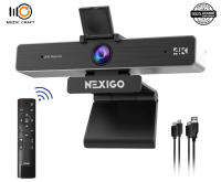 NexiGo N950P 4K *ของแท้ประกัน 1ปี* เว็บแคม Ultra HD 4K Resolution webcam with remote for conferencing